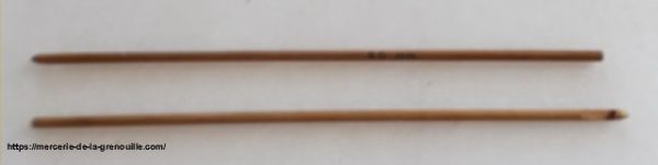crochet en bambou n 3,5